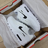 Кроссовки Wmns Nike Air Max 90 White Black, фото 6
