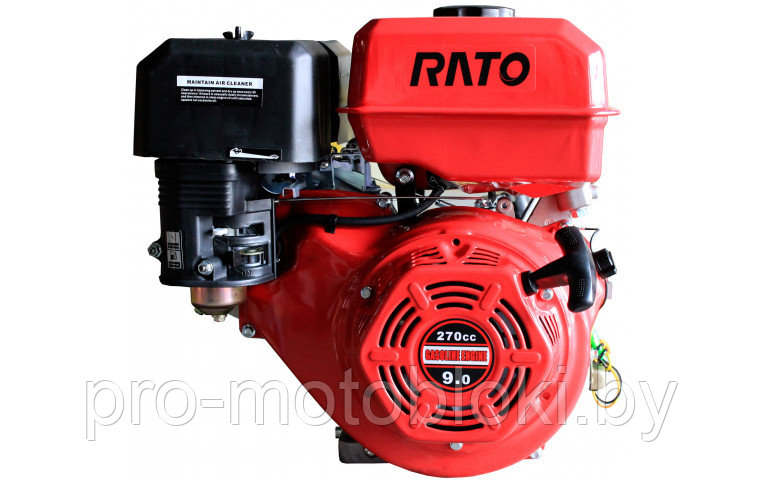 Бензиновый двигатель Rato R270 S Type вал под шпонку 25 мм (7,9 л.с.)