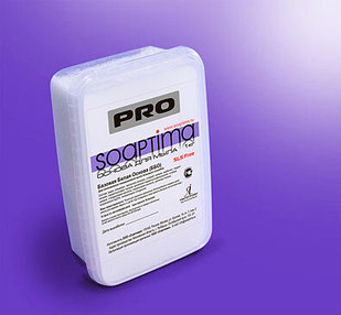 Мыльная основа быстрозастывающая SOAPTIMA Базовая белая PRO, 1 кг