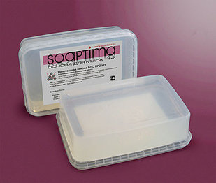 Мыльная основа SOAPTIMA Базовая прозрачная непотеющая ПРО, 1 кг