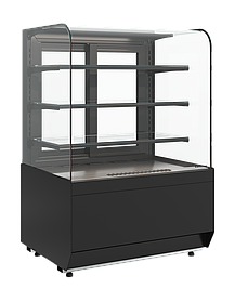 Витрина кондитерская Carboma KR70 VM 0,9-1 LIGHT 9005, холодильная