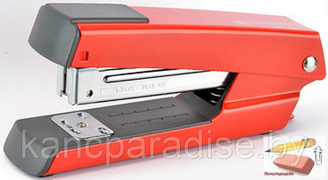 Степлер №24 Kangaro DS-35N до 30 листов, красный, арт.DS-35