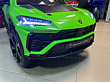 Детский электромобиль RiverToys Lamborghini Urus E777EE (зеленый) Полноприводный, фото 2