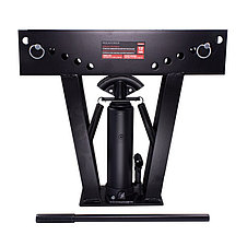 Трубогиб гидравлический вертикальный 12Т ROCKFORCE RF-03003-3, фото 2