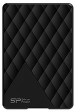 Внешний накопитель 1TB - Siliсon Power D06 Diamond, HDD, 2,5", USB 3.0, черный