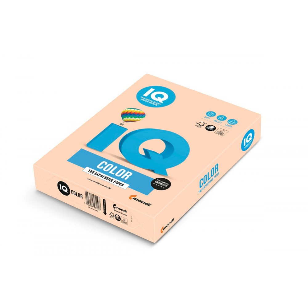 Бумага IQ COLOR, темно-кремовый, 80 г/м2, А4, 500л.