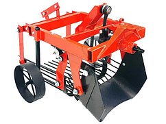 Картофелекопалка Краян КВ-05М для мотоблока с ВОМ (металлические колеса)