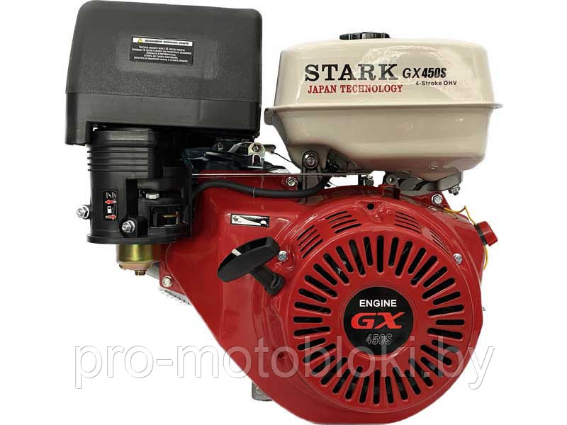 Двигатель STARK GX450 S (вал 25мм шлицевой) 18лс
