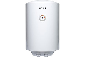 Водонагреватель накопит. Oasis MS-30 (SLIM, УЗО, 1500Вт, 30л, верт., медный ТЭН, 34x86см, эмаль)