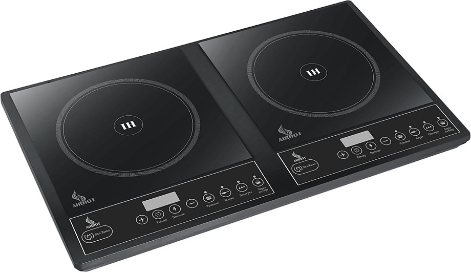 Плита индукционная AIRHOT IP3500 D SLIM двухконфорочная