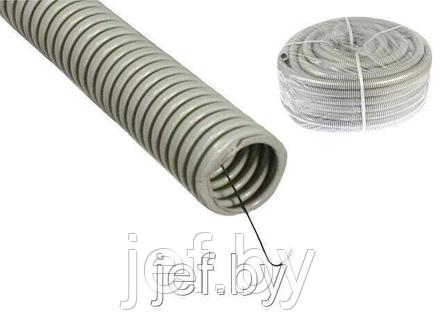 Труба гофр.ПВХ D 32 с зондом (50 м) легкая ЮПИТЕР JP3110-10, фото 2