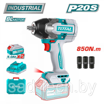 Ударный гайковерт 20 В / 850 Нм TIWLI2085 TOTAL