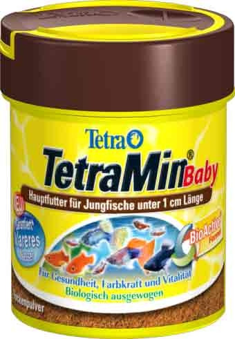 TetraMin baby 66 мл - корм для мальков