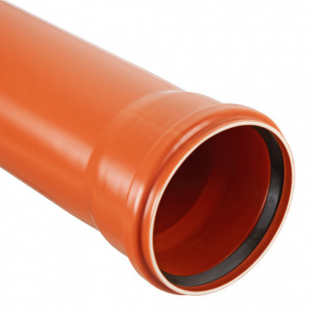 Труба канализационная НПВХ SN4 наружная 110 х 3.2 х 500 мм Ostendorf