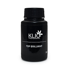 Топ без липкого слоя Brilliant Klio Professional, с узким горлом, 30 мл