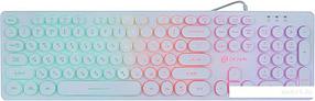 Клавиатура Oklick 420MRL (белый)