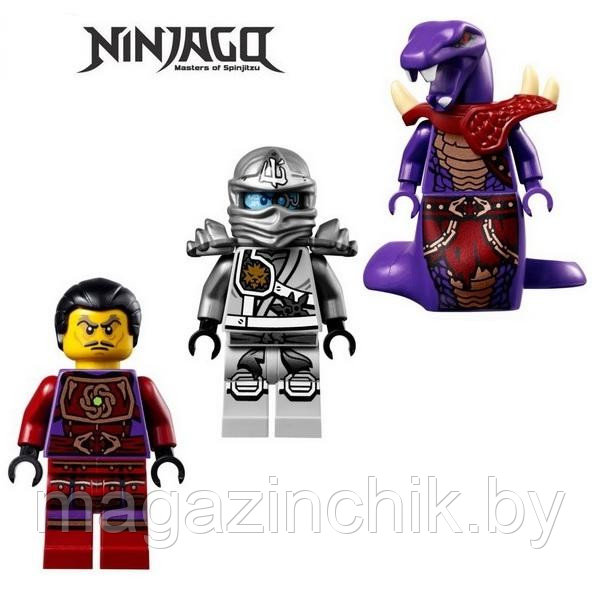 Конструктор Ниндзяго NINJAGO Титановый дракон 10323, 362 дет, аналог Лего Ниндзя го (LEGO) 70748 - фото 4 - id-p33484250