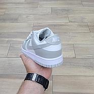 Кроссовки Wmns Nike Dunk Low Grey White, фото 4