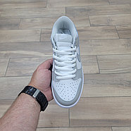 Кроссовки Wmns Nike Dunk Low Grey White, фото 3