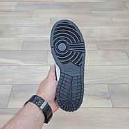Кроссовки WMNS Nike Dunk Black White, фото 5