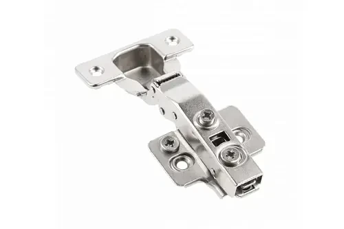 Петля GTV SILENTO PRO с доводчиком накладная c эксцентриковой регулировкой без еврошурупа с 3D регулировкой