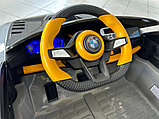 Детский электромобиль RiverToys G007GG (серый) BMW Двухместный, фото 4