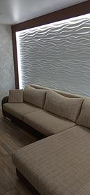 Гипсовые 3Д панели "острые волны" в Кореличах