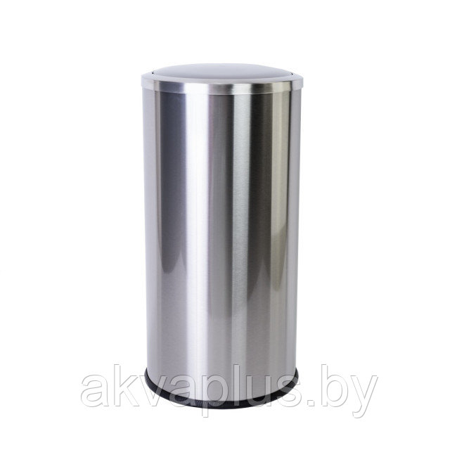 Урна для мусора 30 литров из нержавеющей стали матовой, Primanowa VITA, M-E46-30