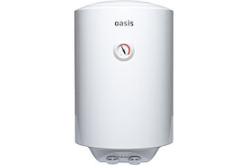 Водонагреватель накопит. Oasis MS-30 (SLIM, УЗО, 1500Вт, 30л, верт., медный ТЭН, 34x86см, эмаль)