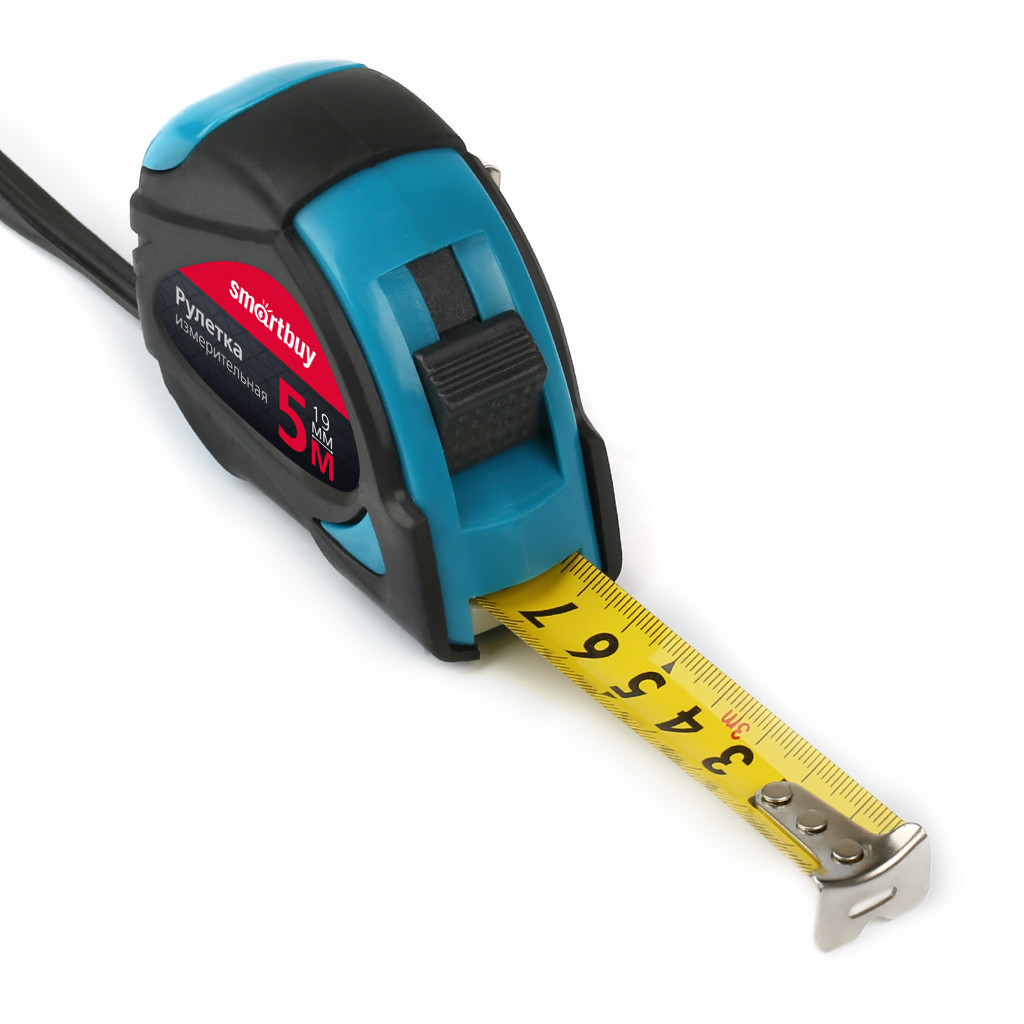 Рулетка измерительная Smartbuy 5mx19mm, прорезиненный корпус (SBT-MTP-519P2)