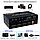 Матричный коммутатор - свитч-сплиттер 4×2 HDMI PRO, 4K 60HZ, оптика (Toslink/SPDIF), jack 3.5mm (AUX), пульт,, фото 4