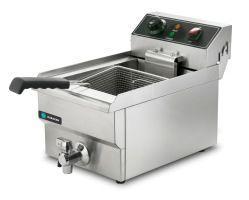 ФРИТЮРНИЦА HURAKAN HKN-FT10N (280x460x325мм, 220 В, 3 кВт, 7,5кг, 10 л (Кран для слива масла)