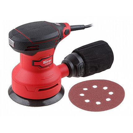 Эксцентриковая шлифмашина WORTEX LX RS 1225 в кор. 240 Вт, 125 мм, 12000 об/мин (Амплитуда колебаний, фото 2
