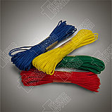 Шнур хозяйственный полиэфирный, диаметр 3 мм, длина 25 метров, фото 2