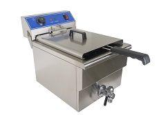 ФРИТЮРНИЦА HURAKAN HKN-FT16N (340x540x450мм, 220В, 5кВт, 9,2 кг, одна ванна ёмкостью 16 л)