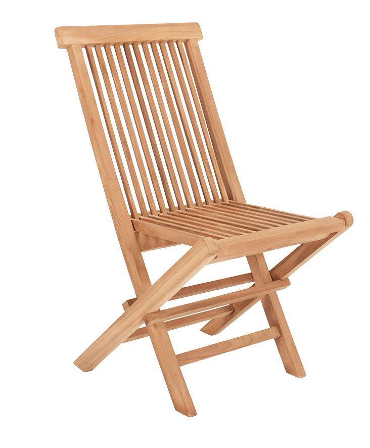 Стул из тика складной Luna Outdoor с подушкой