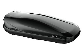 Автобокс LUX IRBIS 175 черный глянец, 450L с двустор. откр. (175х85х40см)