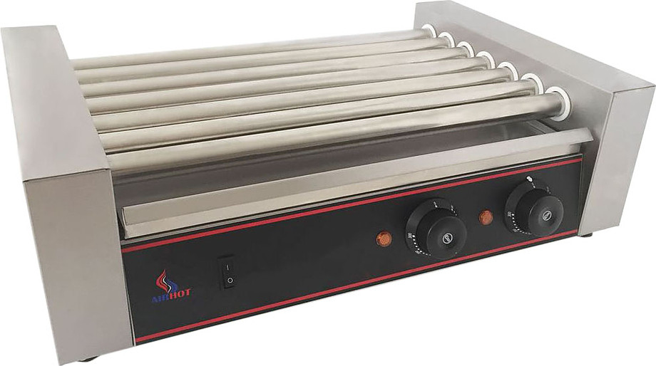Гриль роликовый AIRHOT аппарат для хот-догов RG-7