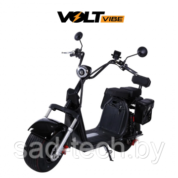 Электроскутер VOLT VIBE (зеленый, коричневый)