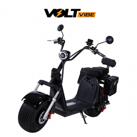 Электроскутер VOLT VIBE (зеленый, коричневый)