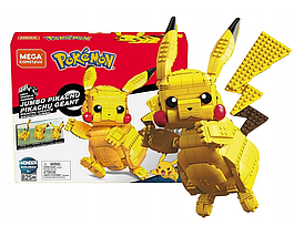Конструктор Mega Construx ПИКАЧУ Pokemon Jumbo PIKACHU FVK81