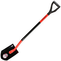 Лопата штыковая Лидер-ШМ стальная с металл черенком