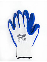 Перчатки защитные п/э латекс р.9 микс