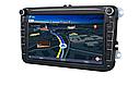 Штатная магнитола Volkswagen 8" TS18, 2/32GB, AHD, Carplay, Android Auto, DSP, фото 3