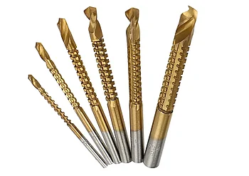 НАБОР СВЕРЛ ФРЕЗЕРОВАЛЬНЫХ 6 ПРЕДМЕТ 3, 4, 5, 6, 6.5, 8мм