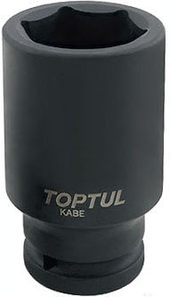 Головка ударная 3/4" 30мм 6- гранная глубокая TOPTUL KABE2430, фото 2