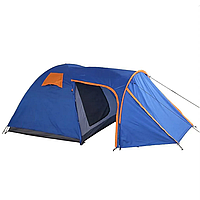 Палатка туристическая LanYu 1605 4-х местная 210+70+110+230х175 см