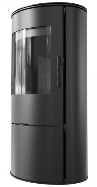 Печь-камин Kratki ROLLO black