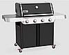 Гриль газовый Weber Genesis E-415, черный, фото 2
