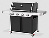 Гриль газовый Weber Genesis E-415, черный, фото 5
